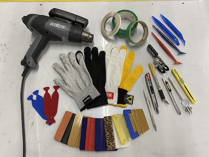 Tools carwrap Appcademy