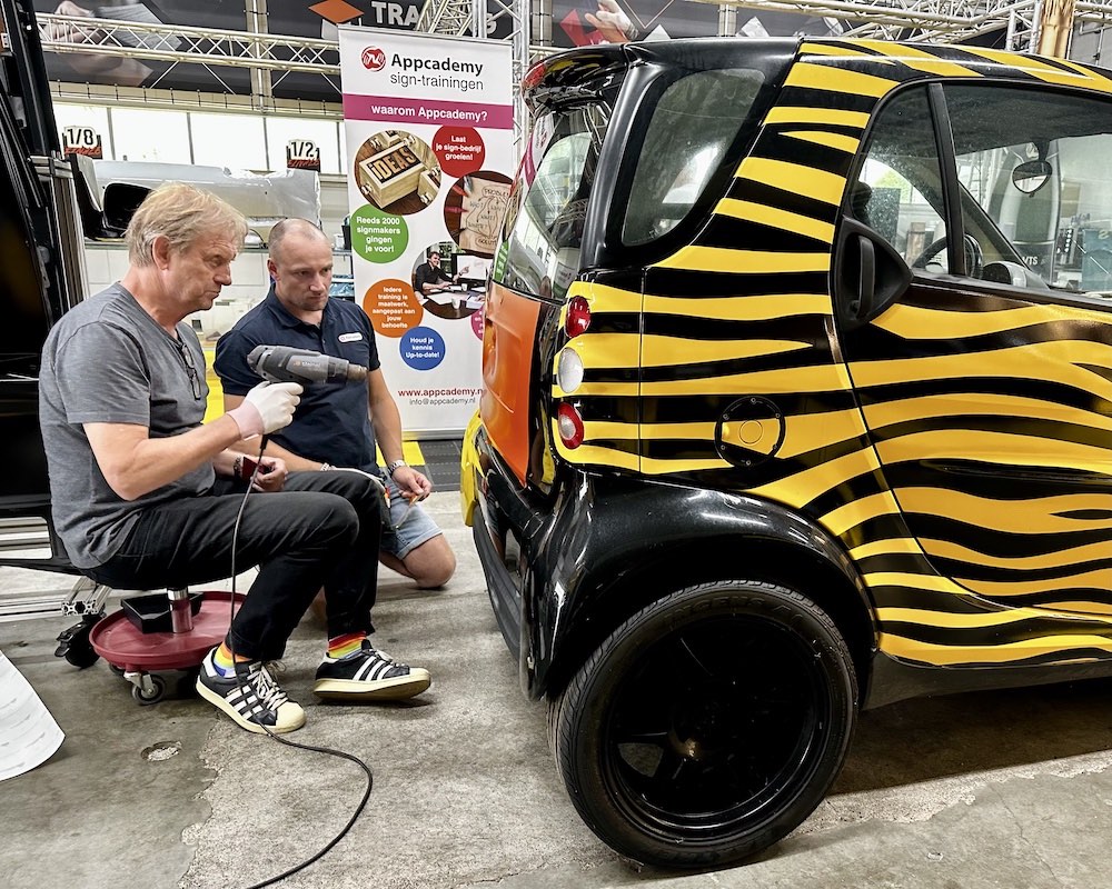 leren carwrappen bij Appcademy