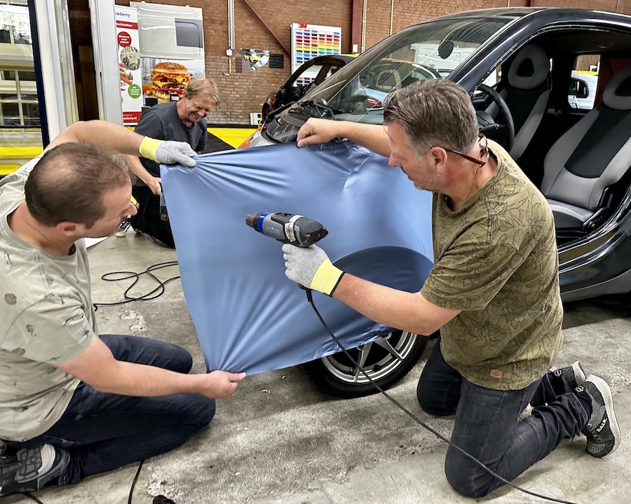 leren carwrappen bij Appcademy