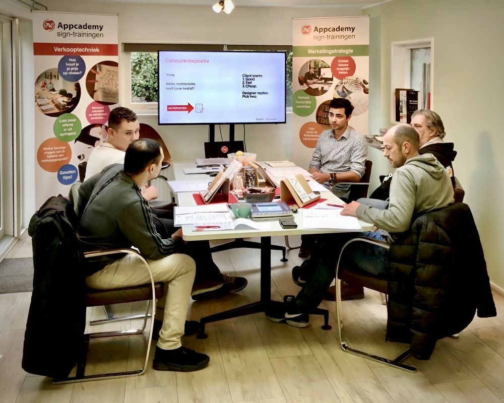 Sales voor sign en wrap