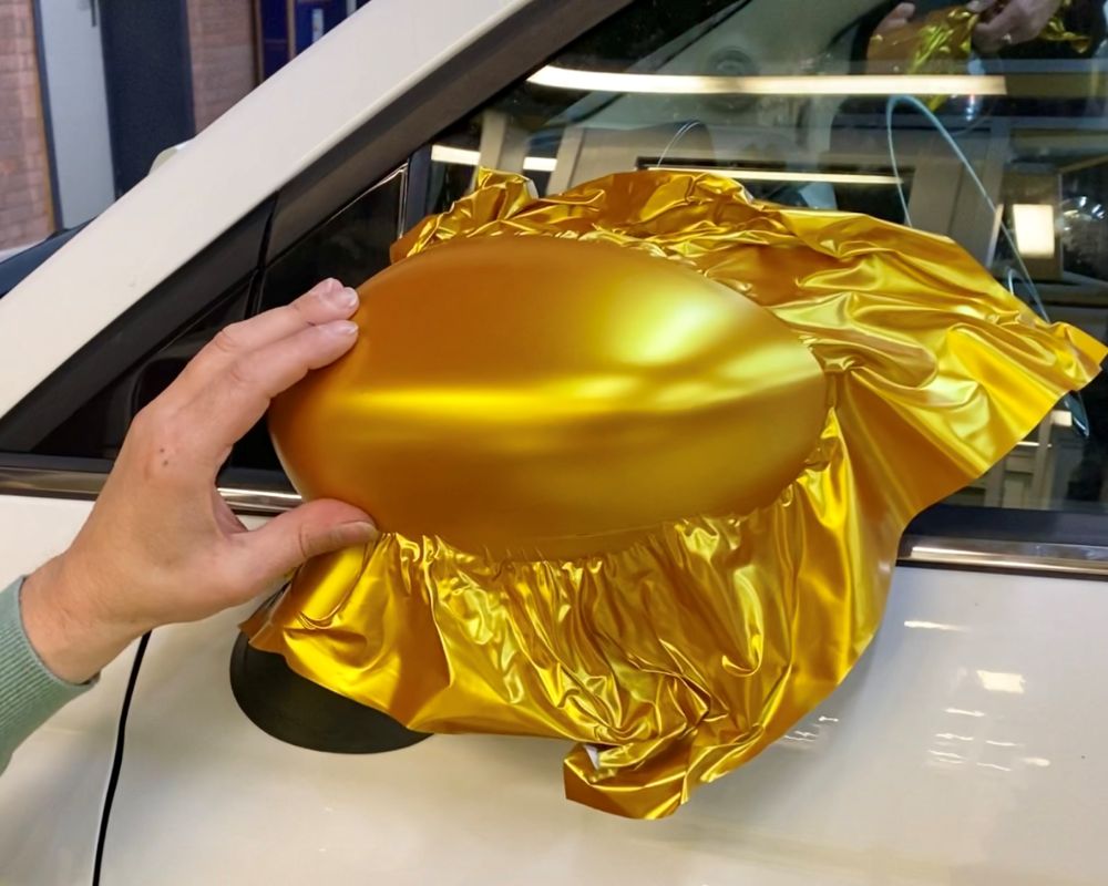 Carwrap Advanced spiegels wrappen