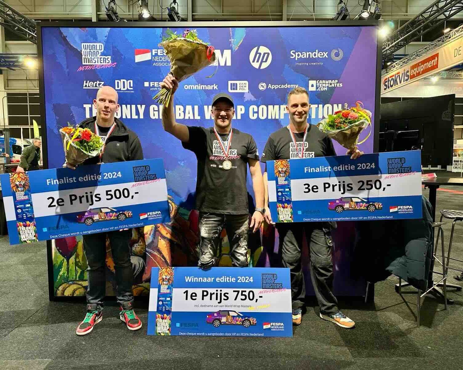 World Wrap Masters 2024 winnaars