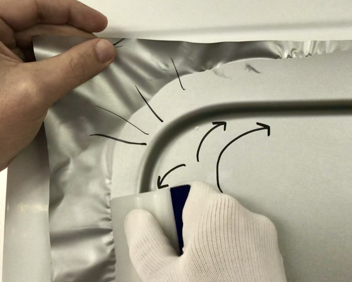 Appcademy Carwrap Masterclass stressless of met minder folie spanning wrappen