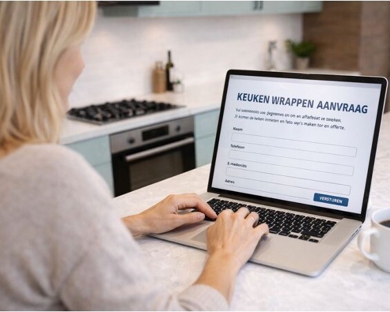 Tijdens de cursus keukens Wrappen van A tot Z leer je waar je op moet letten als je keuken wraps in de markt zet