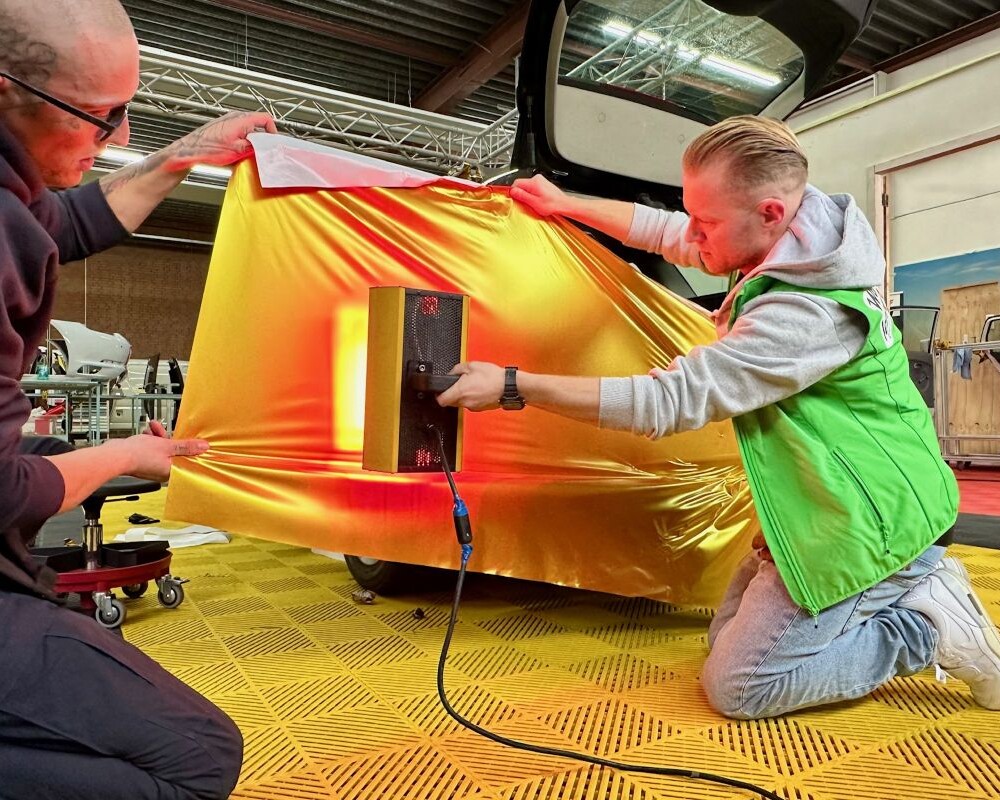 De Appcademy Carwrap Masterclass leert bumpers wrappen versie 2.0