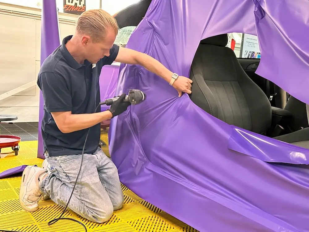 binnenzijde portier carwrap